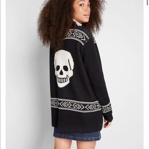 ModCloth Skull Sweater
